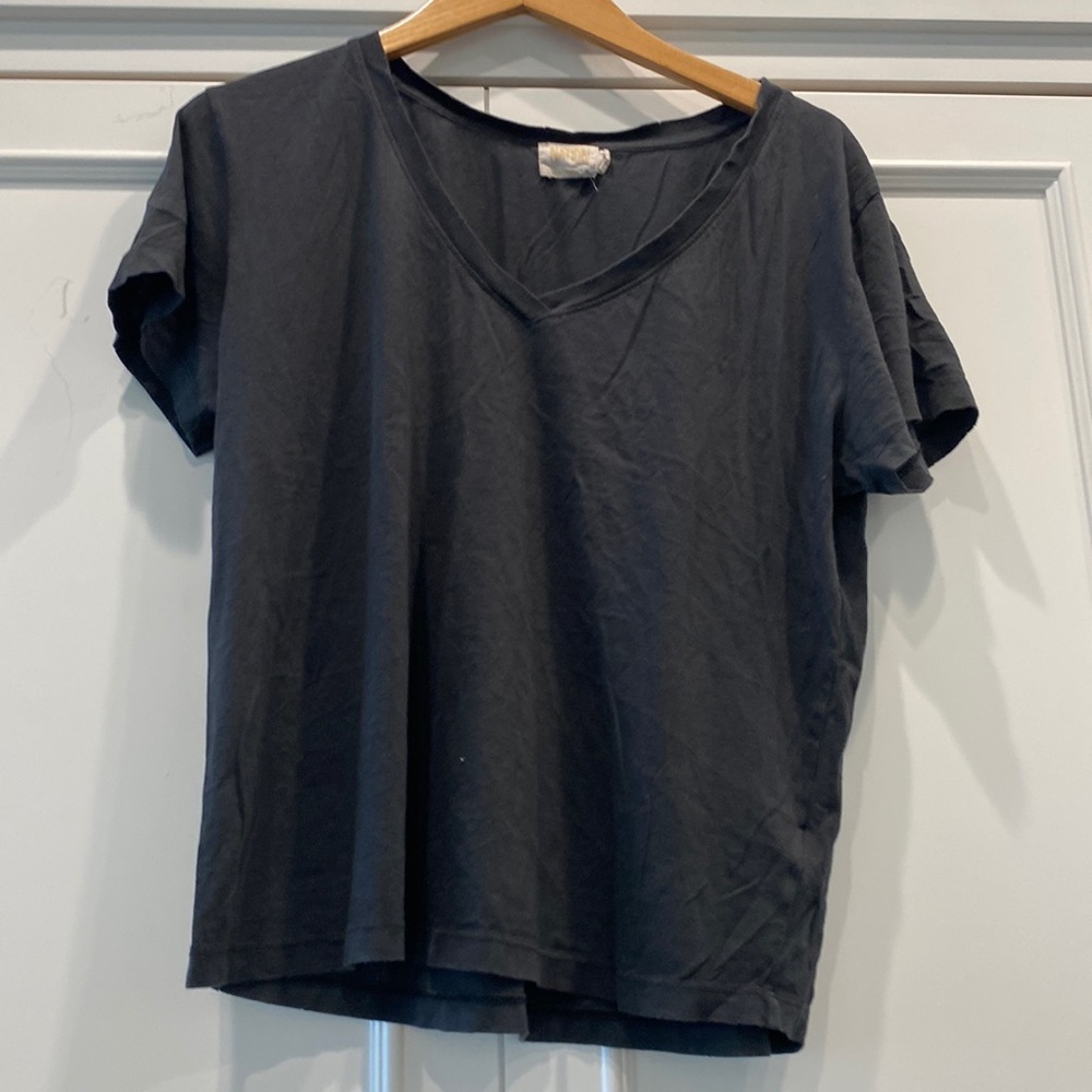 black NATION vneck top